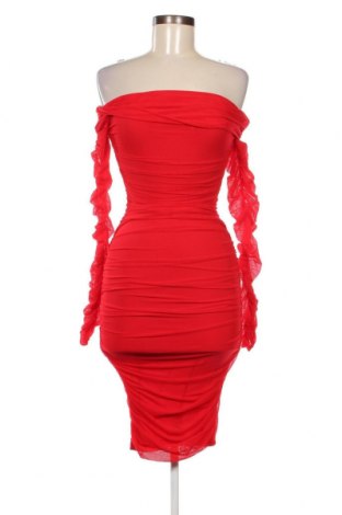 Kleid Fashion nova, Größe XS, Farbe Rot, Preis 12,11 €