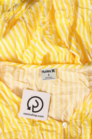 Рокля Hurley, Размер S, Цвят Жълт, Цена 59,00 лв.