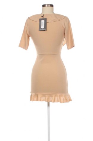 Φόρεμα Pretty Little Thing, Μέγεθος XS, Χρώμα  Μπέζ, Τιμή 9,01 €