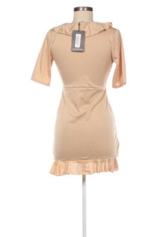 Kleid Pretty Little Thing, Größe S, Farbe Beige, Preis 6,40 €