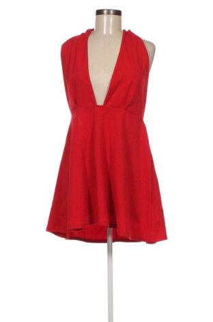 Kleid Pretty Little Thing, Größe L, Farbe Rot, Preis 11,20 €