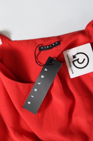 Šaty  Sisley, Veľkosť XXS, Farba Červená, Cena  6,84 €