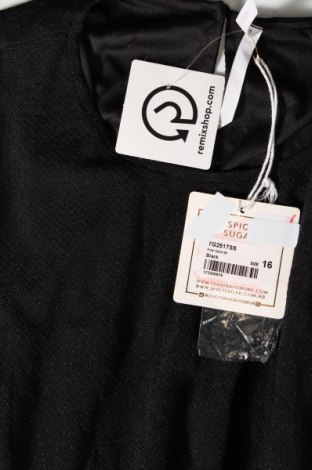 Φόρεμα Spicy Sugar, Μέγεθος XL, Χρώμα Μαύρο, Τιμή 63,09 €