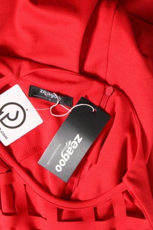Kleid Zeagoo, Größe M, Farbe Rot, Preis 9,71 €