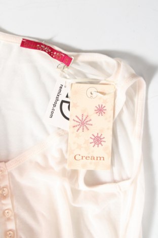 Tricou de damă Cream, Mărime S, Culoare Ecru, Preț 47,70 Lei
