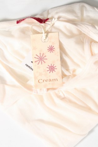 Damska koszulka na ramiączkach Cream, Rozmiar S, Kolor ecru, Cena 50,09 zł