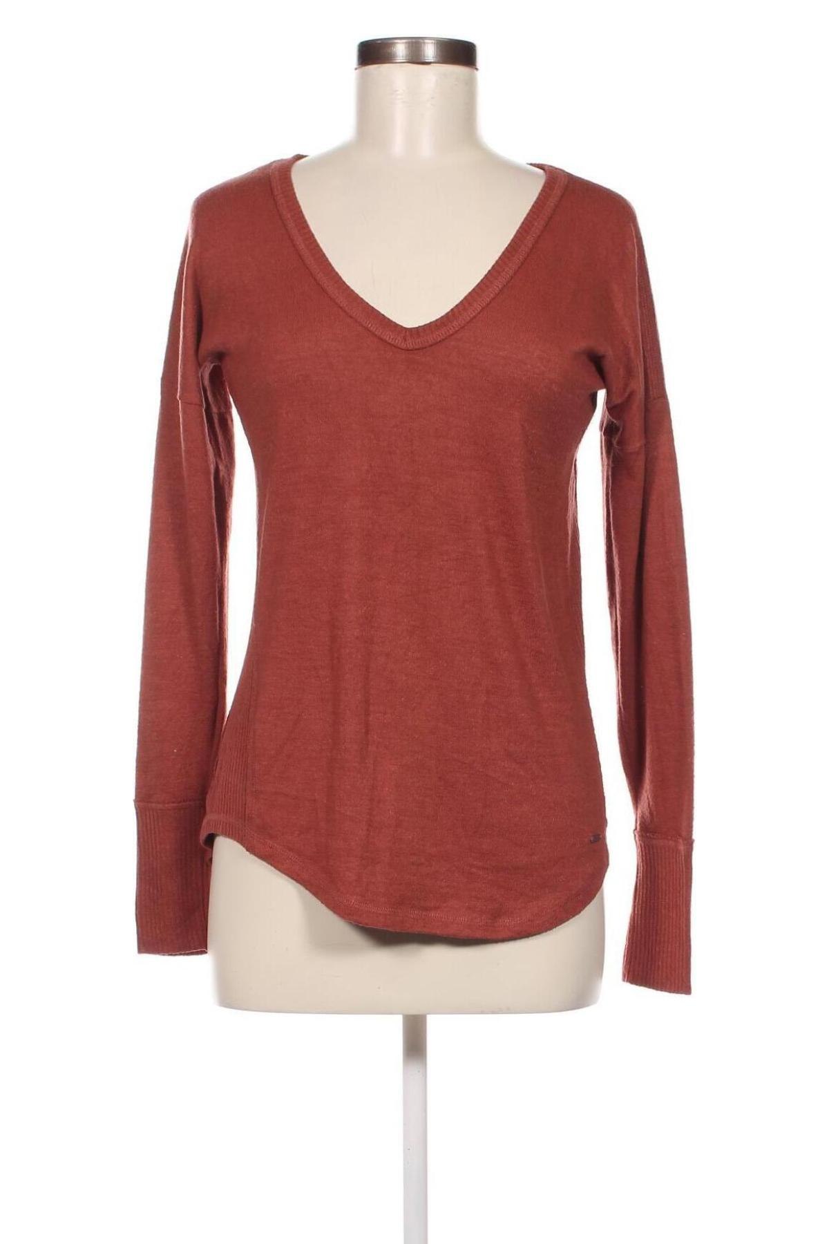 Damen Shirt Abercrombie & Fitch, Größe XS, Farbe Braun, Preis € 17,44