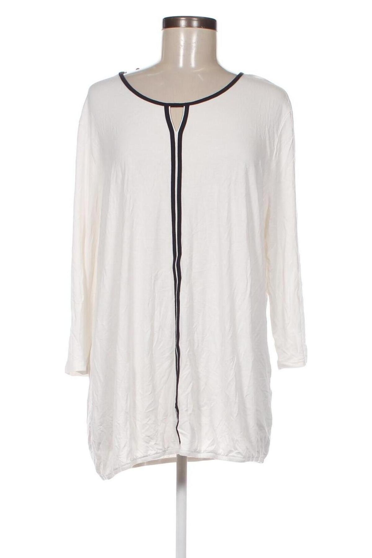 Γυναικεία μπλούζα Barbara Lebek, Μέγεθος L, Χρώμα Λευκό, Τιμή 3,58 €