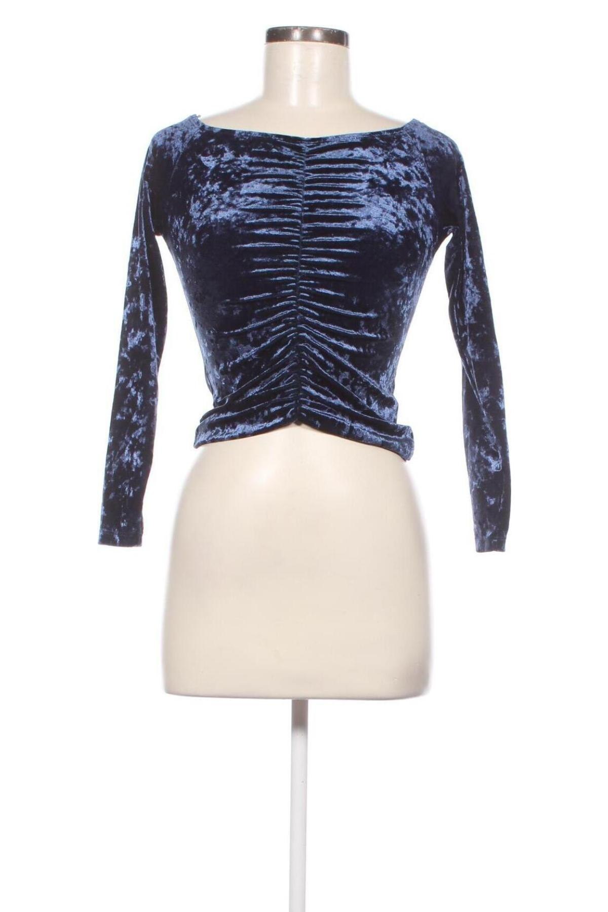 Γυναικεία μπλούζα Bik Bok, Μέγεθος S, Χρώμα Μπλέ, Τιμή 3,01 €