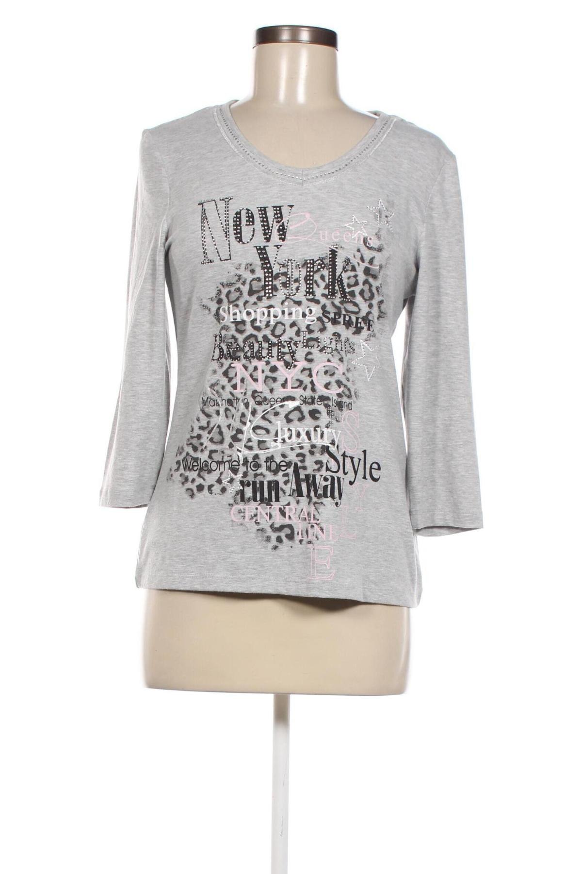 Damen Shirt Canda, Größe M, Farbe Grau, Preis € 4,23
