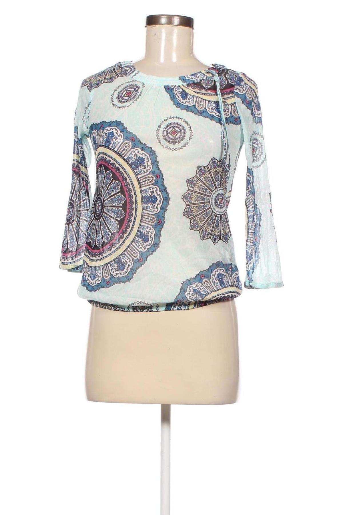 Γυναικεία μπλούζα Comma,, Μέγεθος XS, Χρώμα Πολύχρωμο, Τιμή 21,03 €