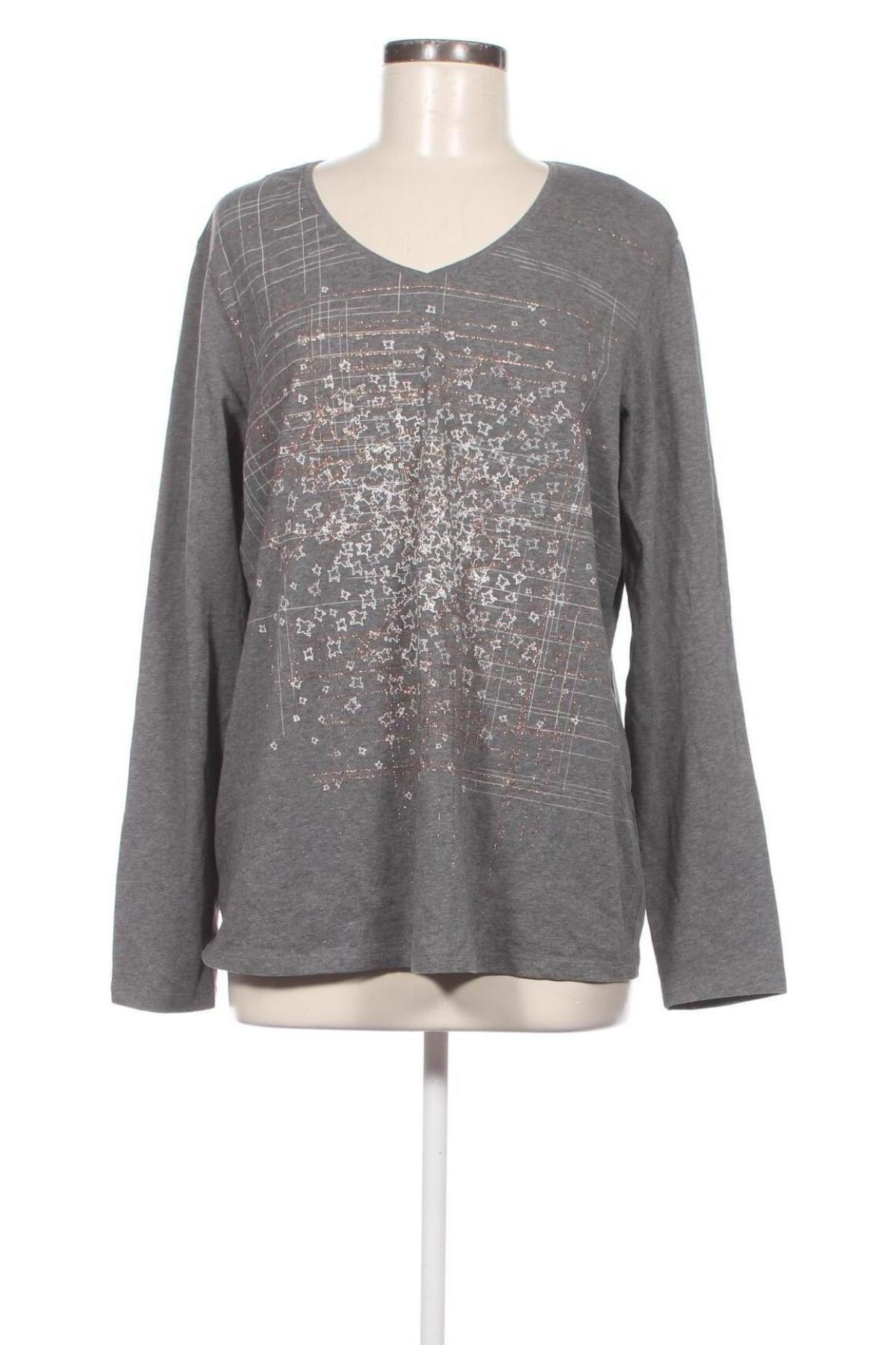 Γυναικεία μπλούζα G.W., Μέγεθος M, Χρώμα Γκρί, Τιμή 2,73 €