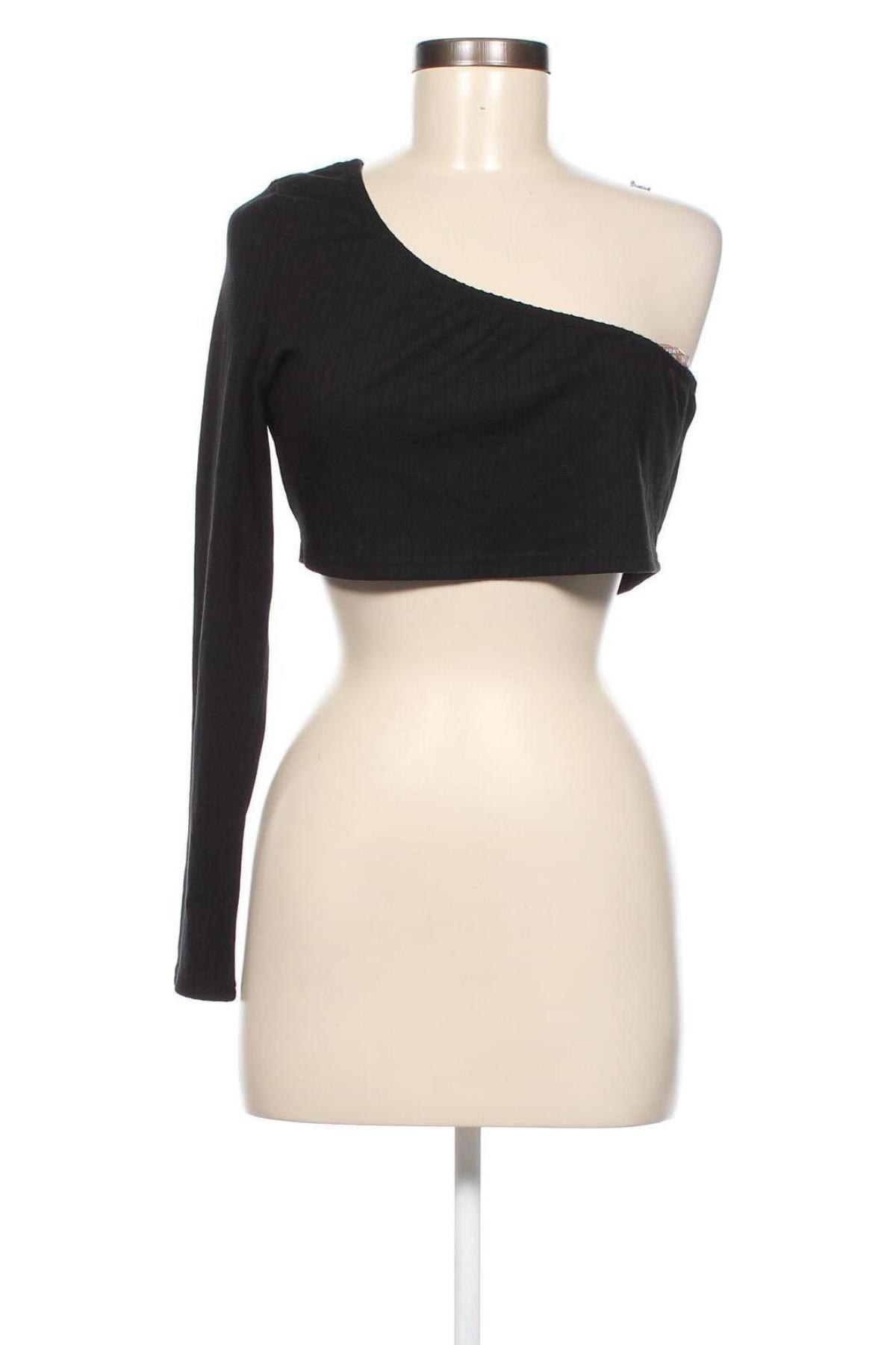 Дамска блуза Glamorous, Размер L, Цвят Черен, Цена 6,48 лв.