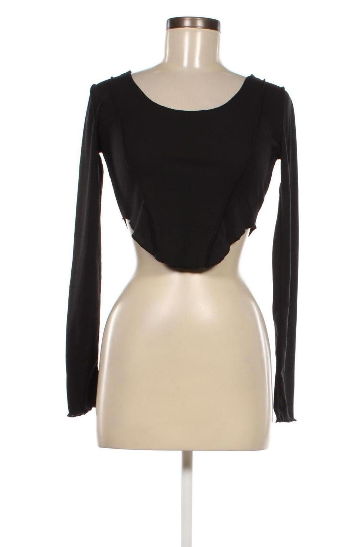 Γυναικεία μπλούζα Jennyfer, Μέγεθος M, Χρώμα Μαύρο, Τιμή 3,84 €