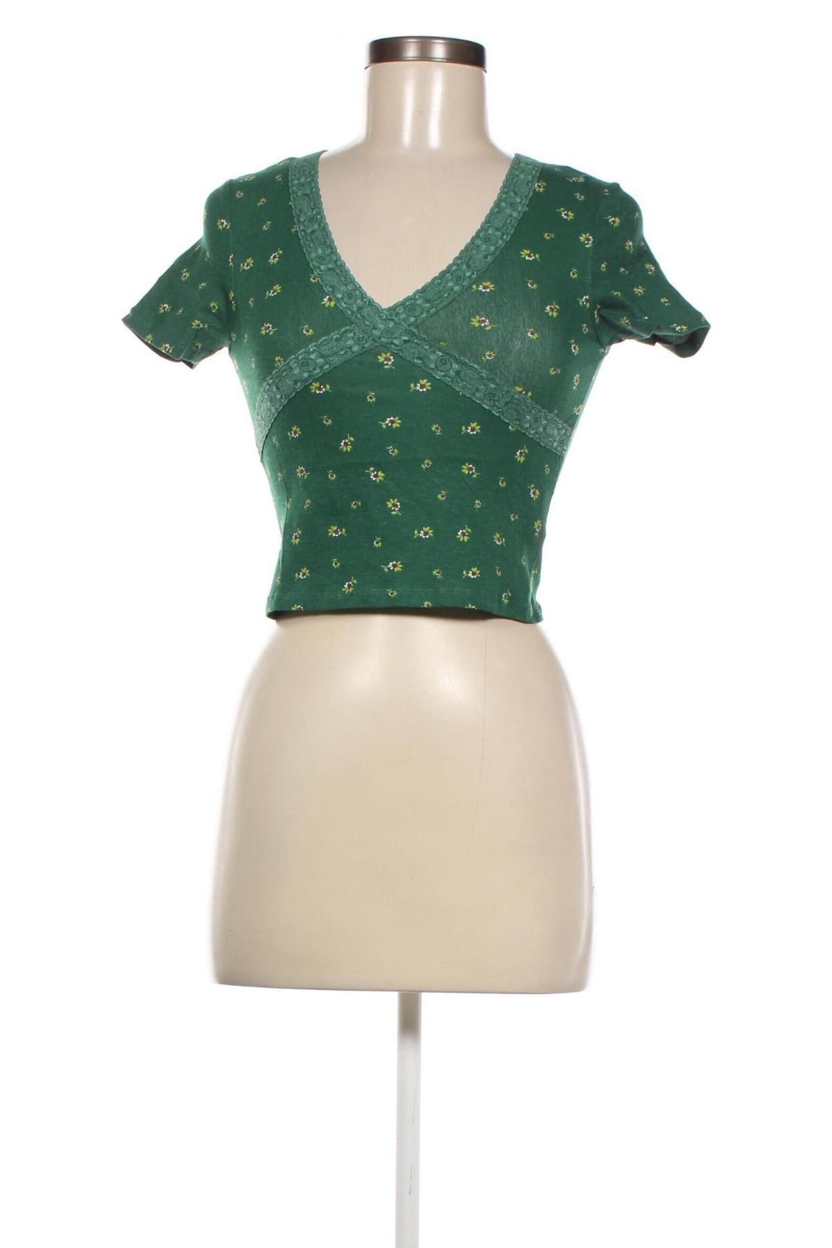 Γυναικεία μπλούζα Jennyfer, Μέγεθος XS, Χρώμα Πράσινο, Τιμή 5,75 €