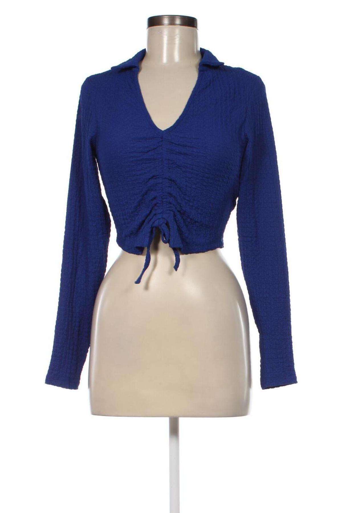 Γυναικεία μπλούζα Jennyfer, Μέγεθος L, Χρώμα Μπλέ, Τιμή 3,68 €