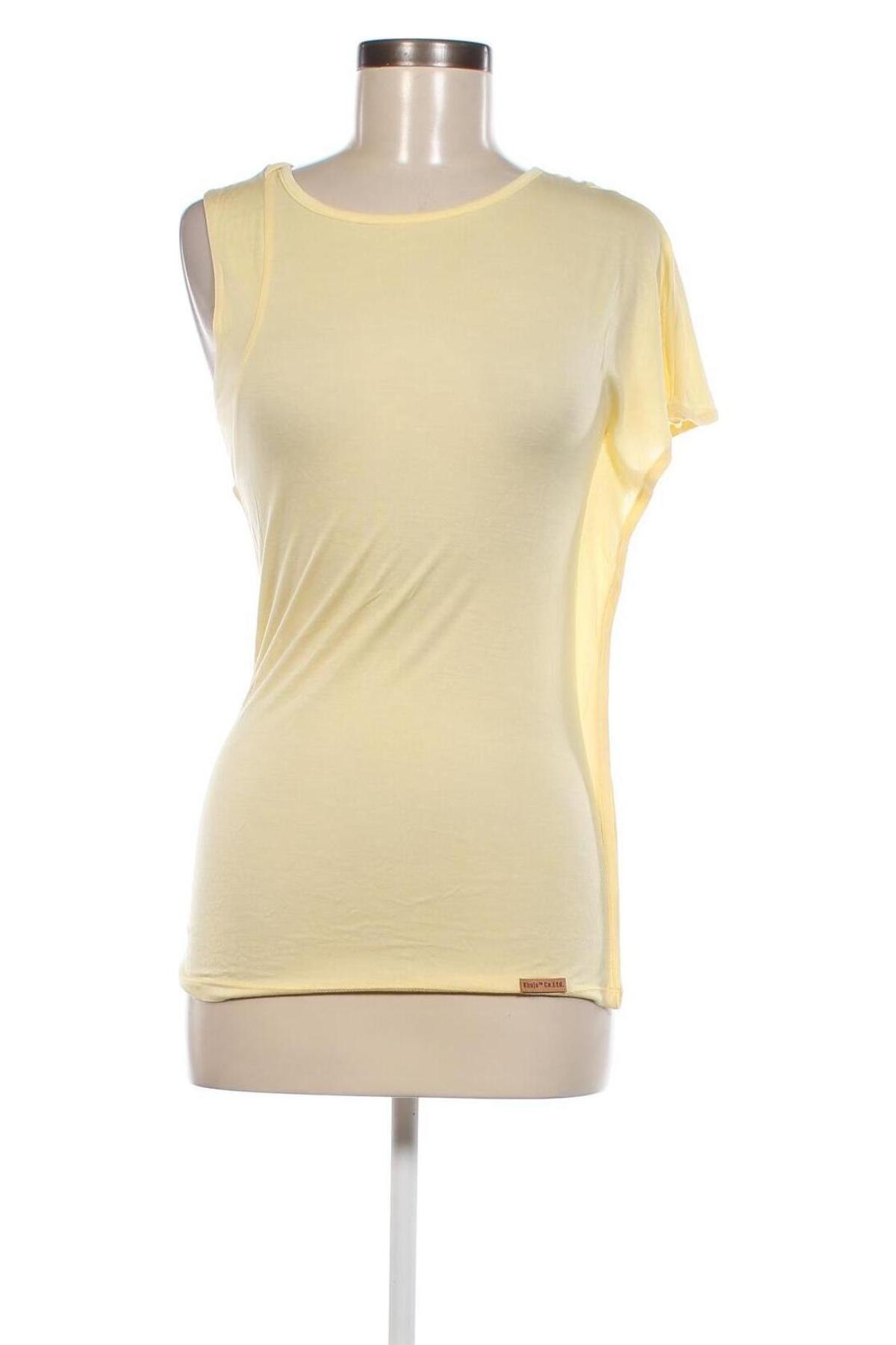 Дамска блуза Khujo, Размер S, Цвят Жълт, Цена 15,30 лв.