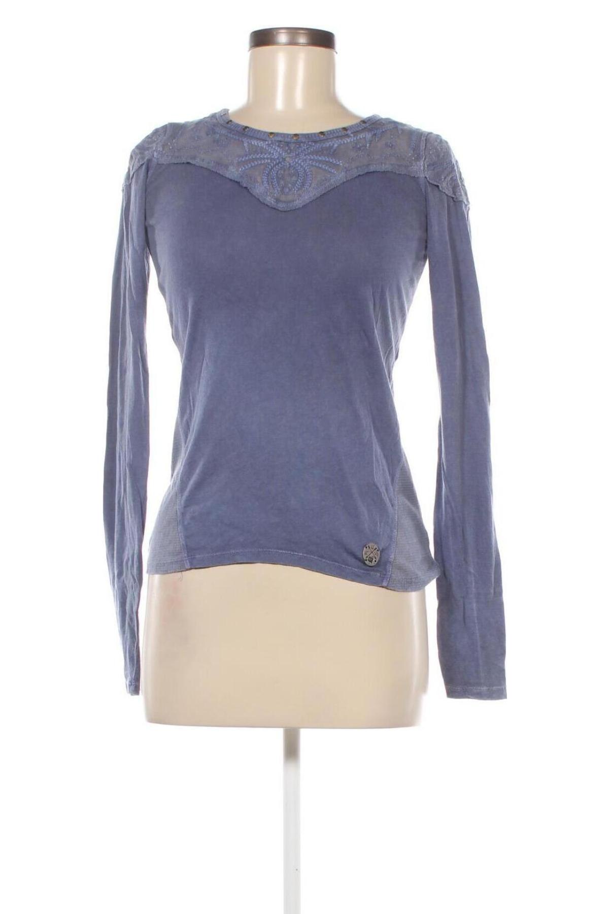 Γυναικεία μπλούζα Khujo, Μέγεθος S, Χρώμα Μπλέ, Τιμή 12,09 €