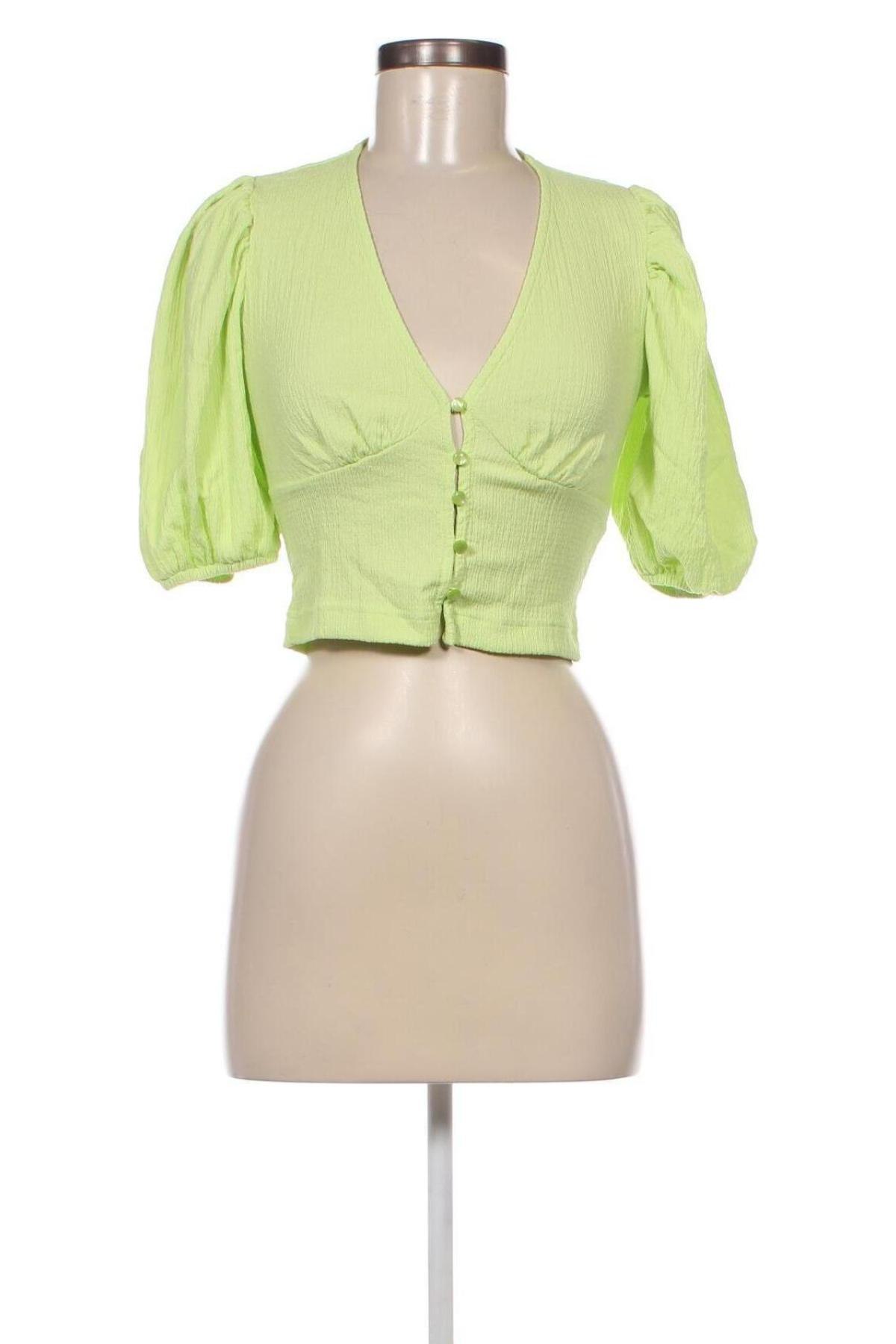 Damen Shirt Monki, Größe S, Farbe Grün, Preis 6,60 €