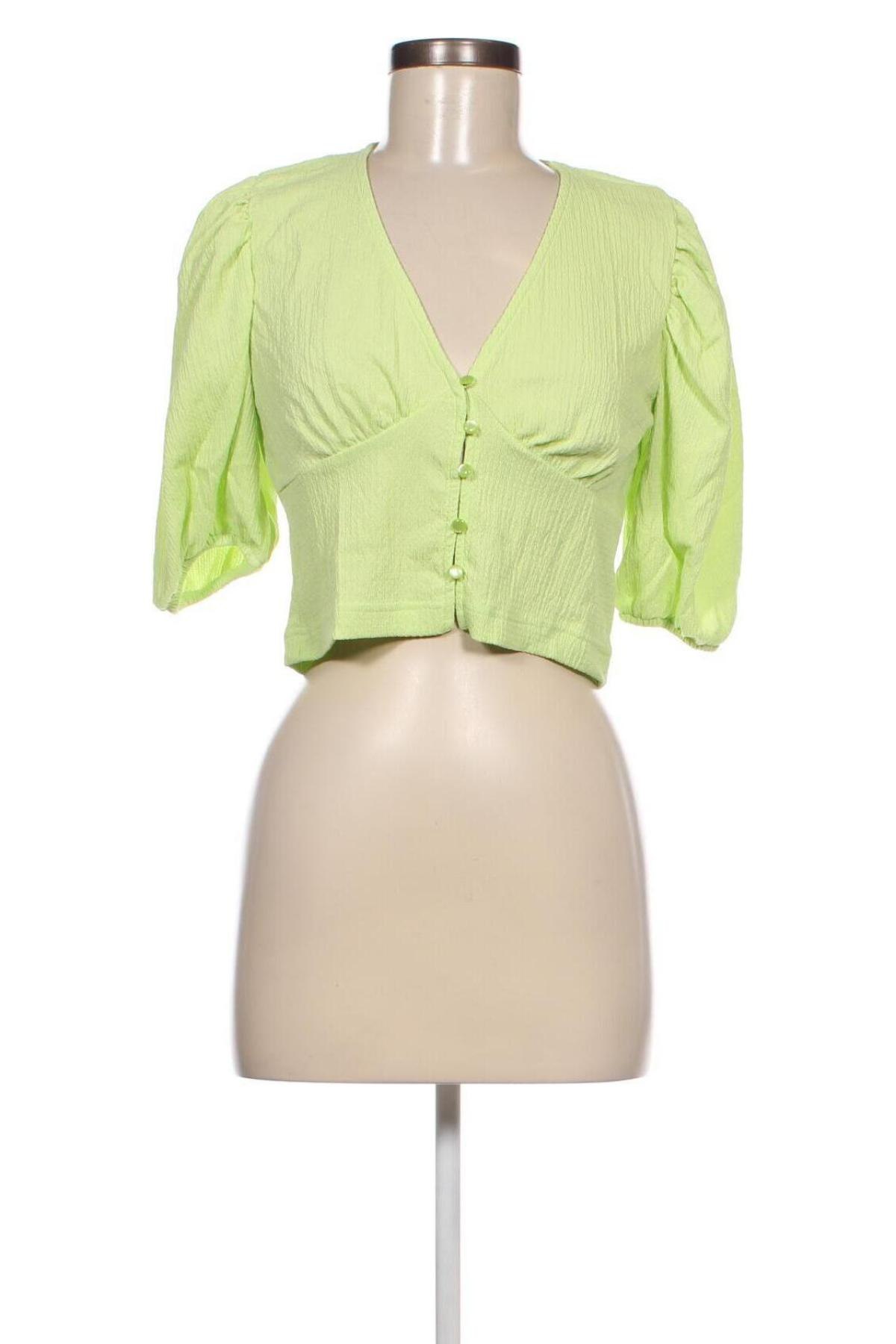 Damen Shirt Monki, Größe M, Farbe Grün, Preis € 4,49