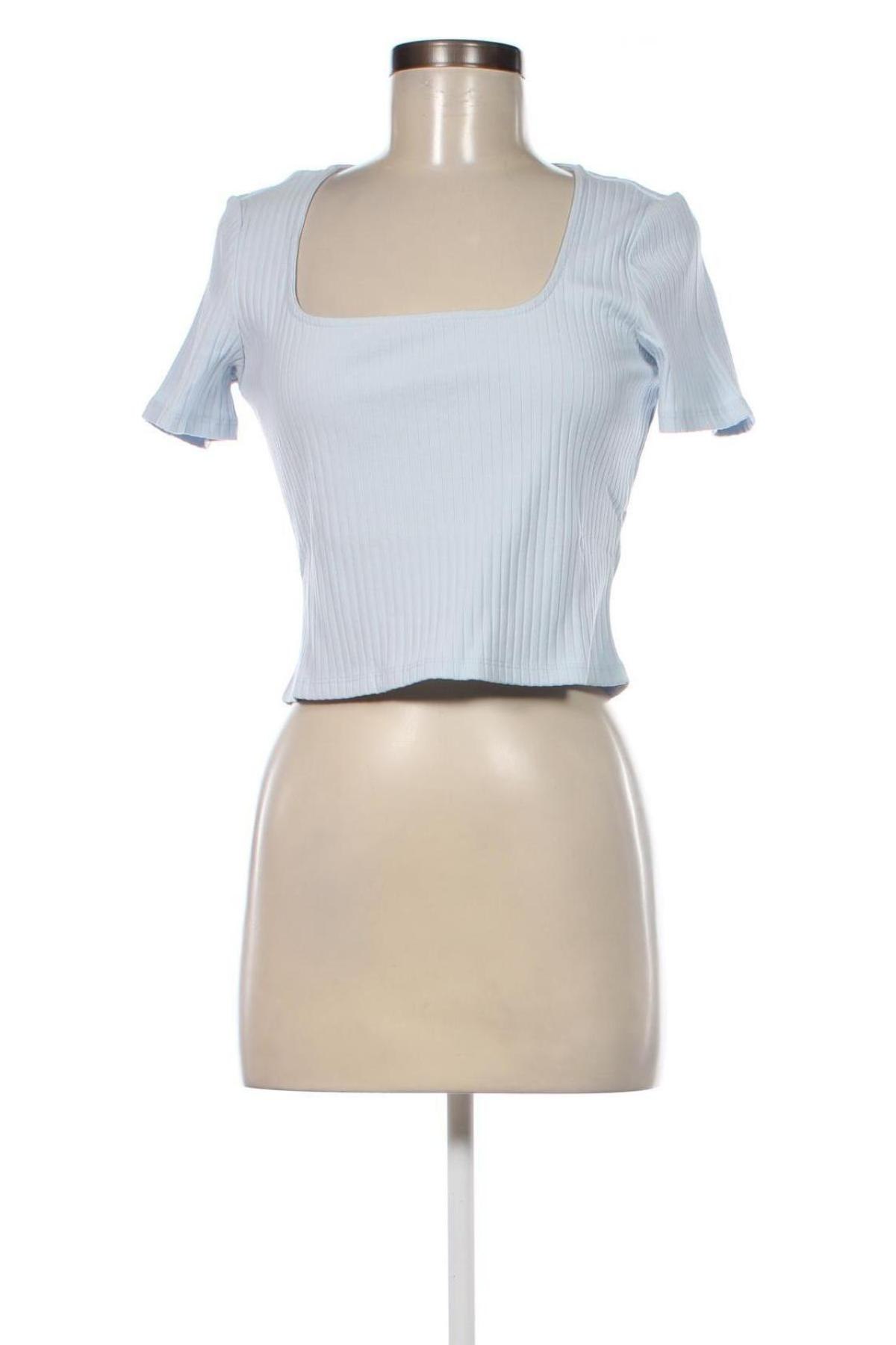 Damen Shirt Monki, Größe M, Farbe Blau, Preis 5,30 €
