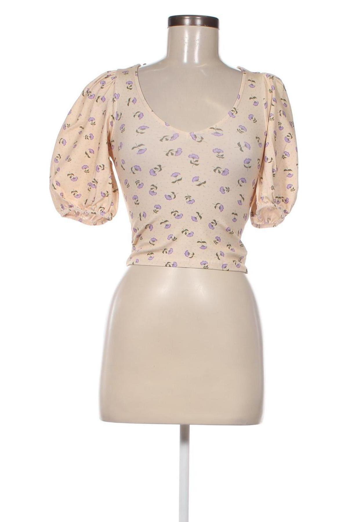 Дамска блуза Monki, Размер XXS, Цвят Многоцветен, Цена 9,66 лв.
