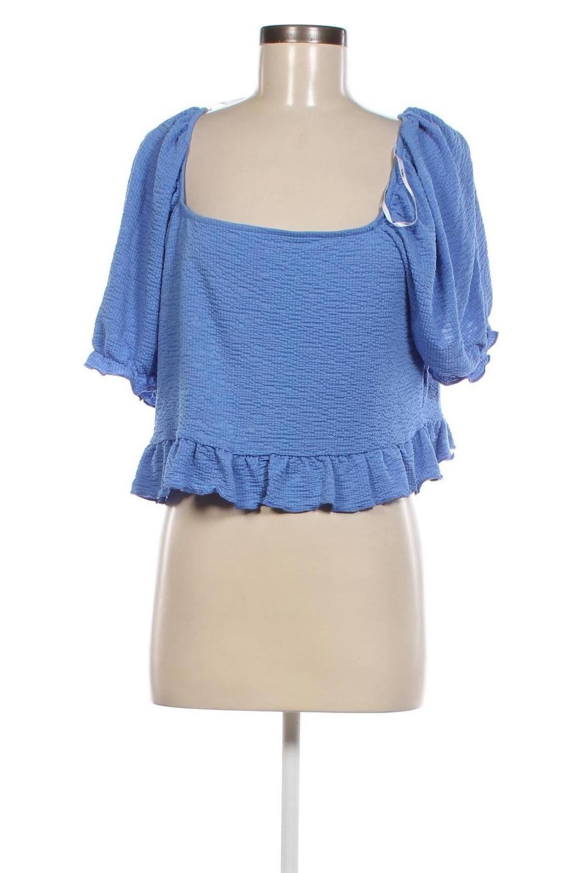 Γυναικεία μπλούζα ONLY, Μέγεθος 3XL, Χρώμα Μπλέ, Τιμή 4,95 €