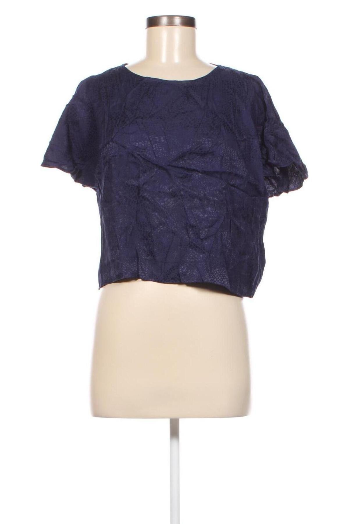 Γυναικεία μπλούζα Oliver Bonas, Μέγεθος L, Χρώμα Μπλέ, Τιμή 5,57 €