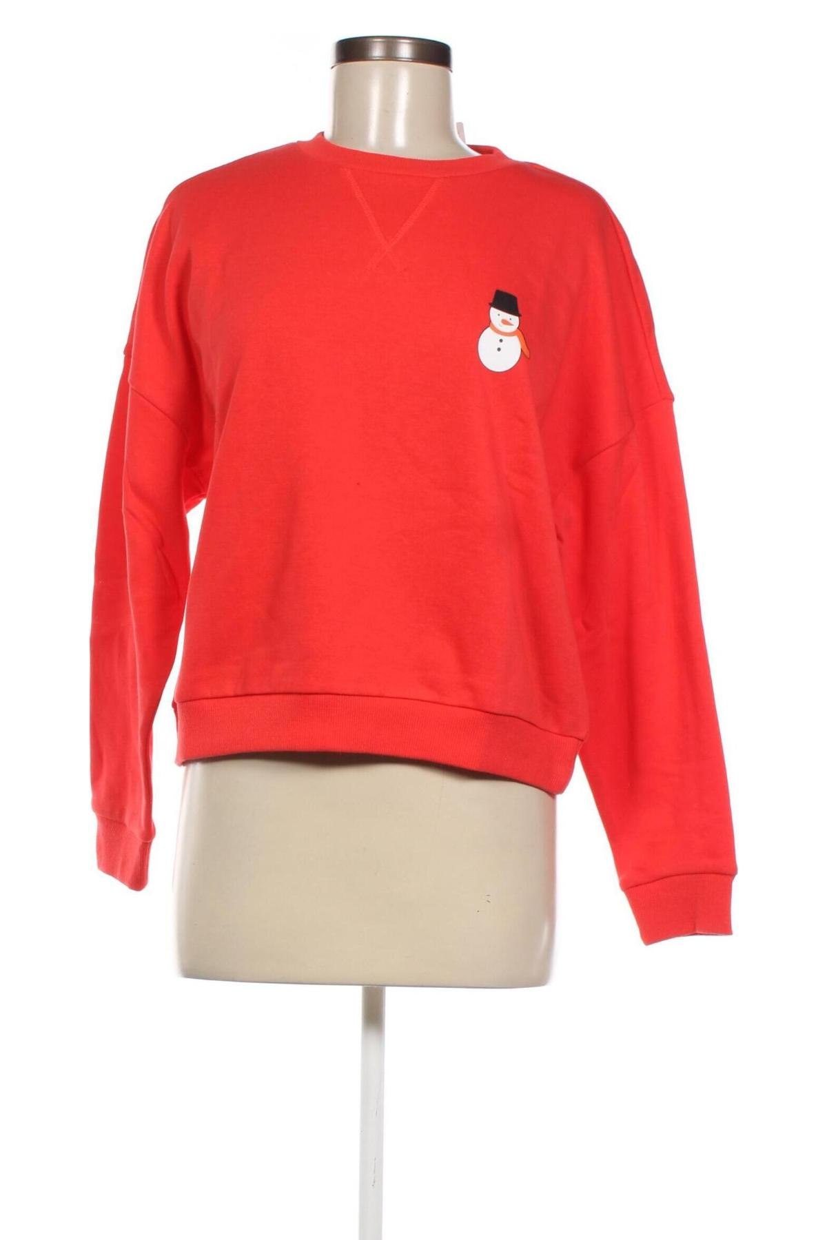 Γυναικεία μπλούζα Pieces, Μέγεθος S, Χρώμα Κόκκινο, Τιμή 3,09 €