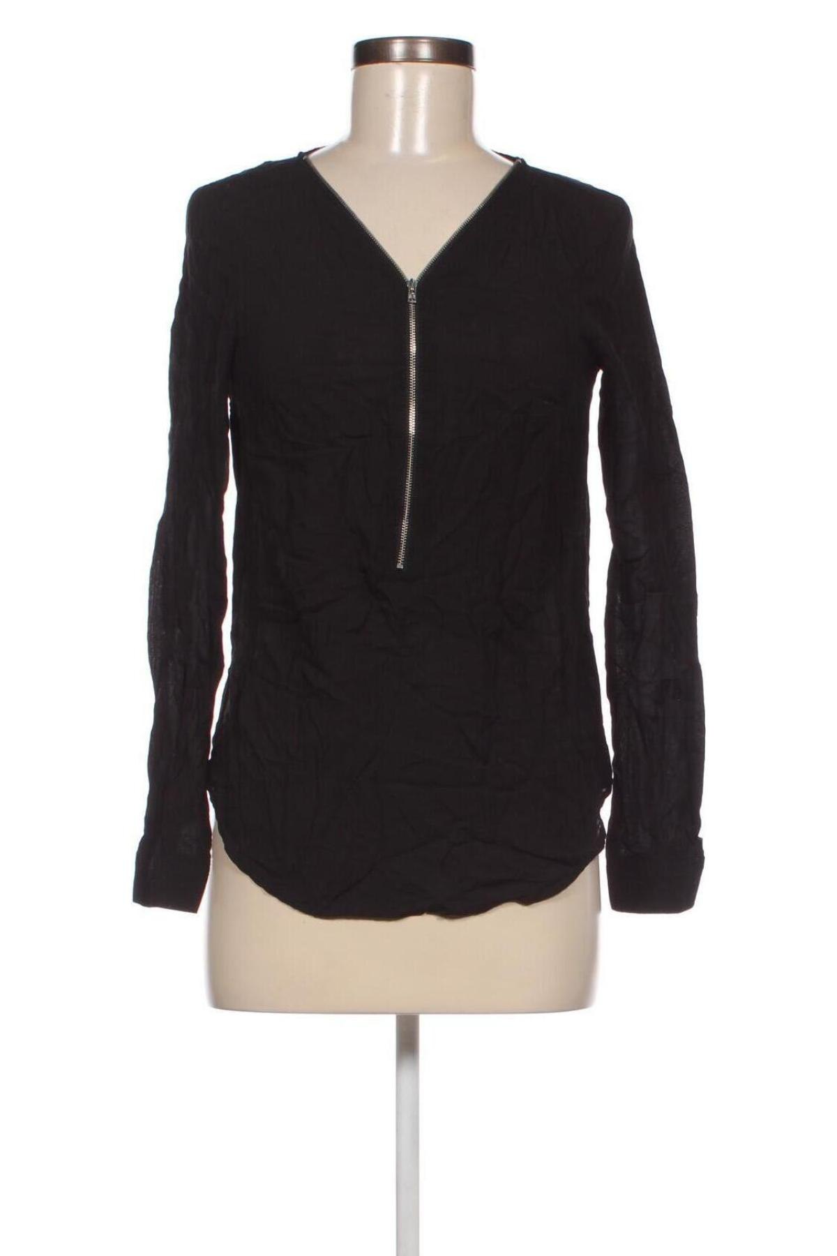Дамска блуза Q/S by S.Oliver, Размер S, Цвят Черен, Цена 7,20 лв.