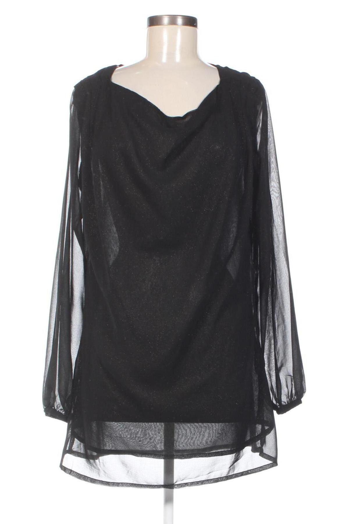 Damen Shirt Saint Tropez, Größe M, Farbe Schwarz, Preis € 2,17