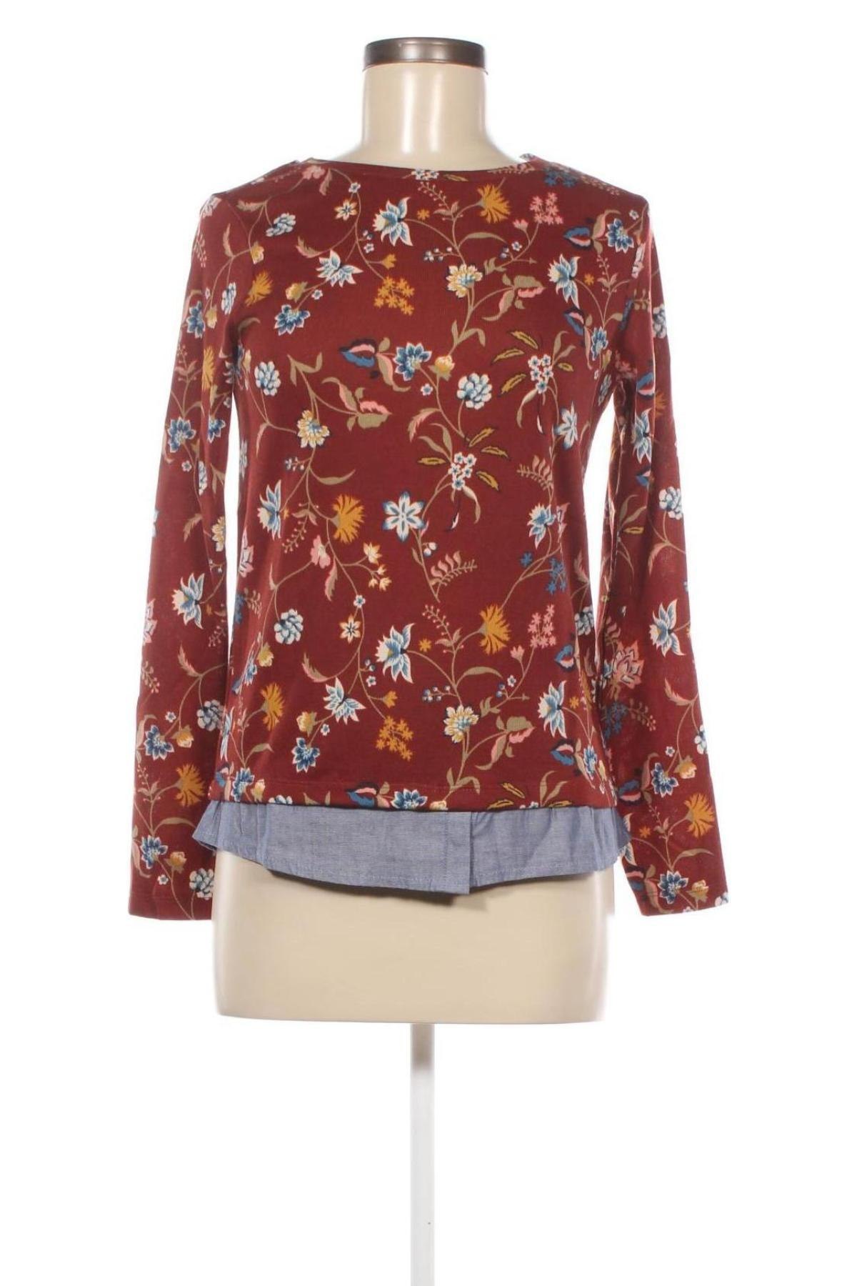 Дамска блуза Springfield, Размер S, Цвят Многоцветен, Цена 7,56 лв.