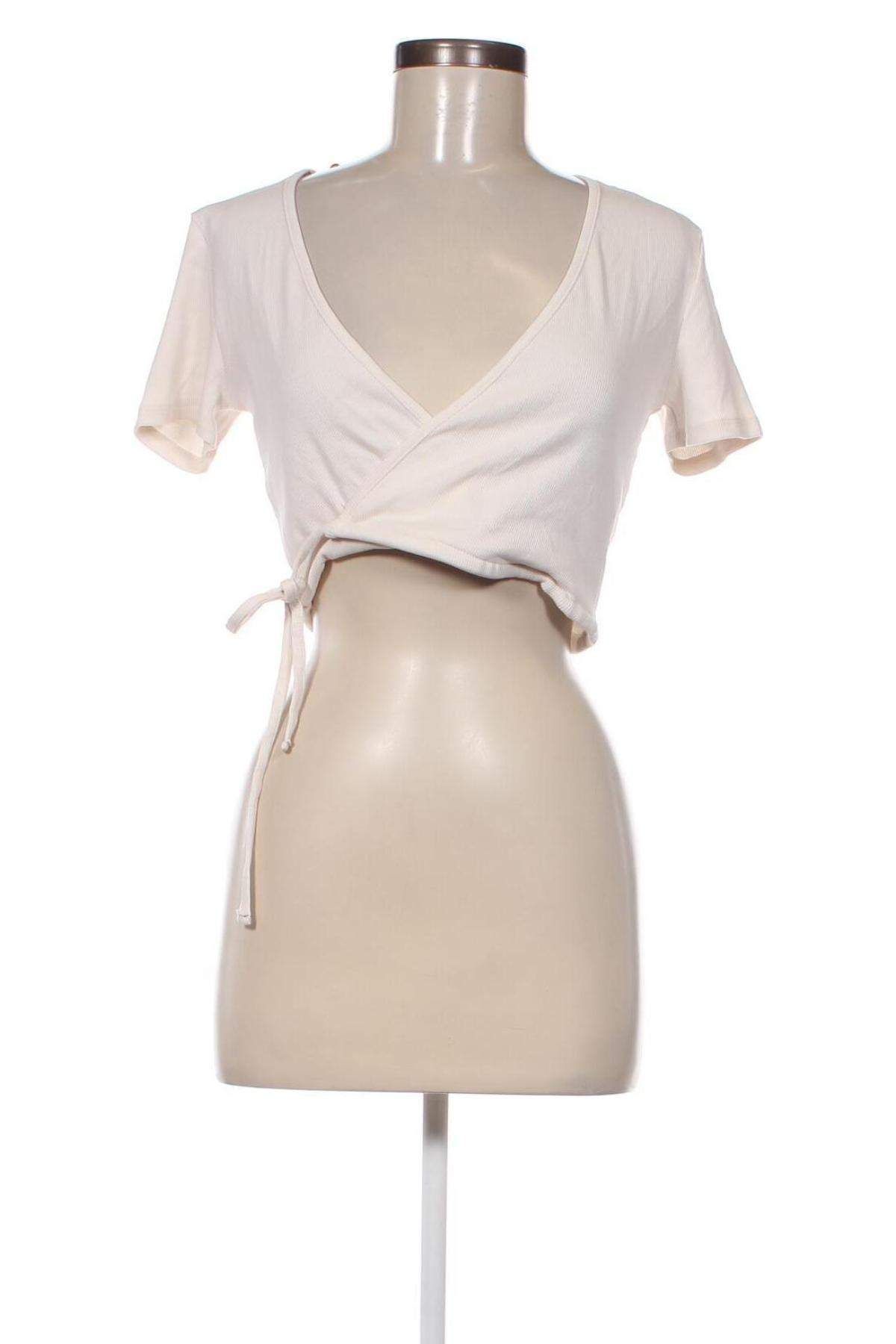 Damen Shirt Tally Weijl, Größe L, Farbe Ecru, Preis 4,95 €