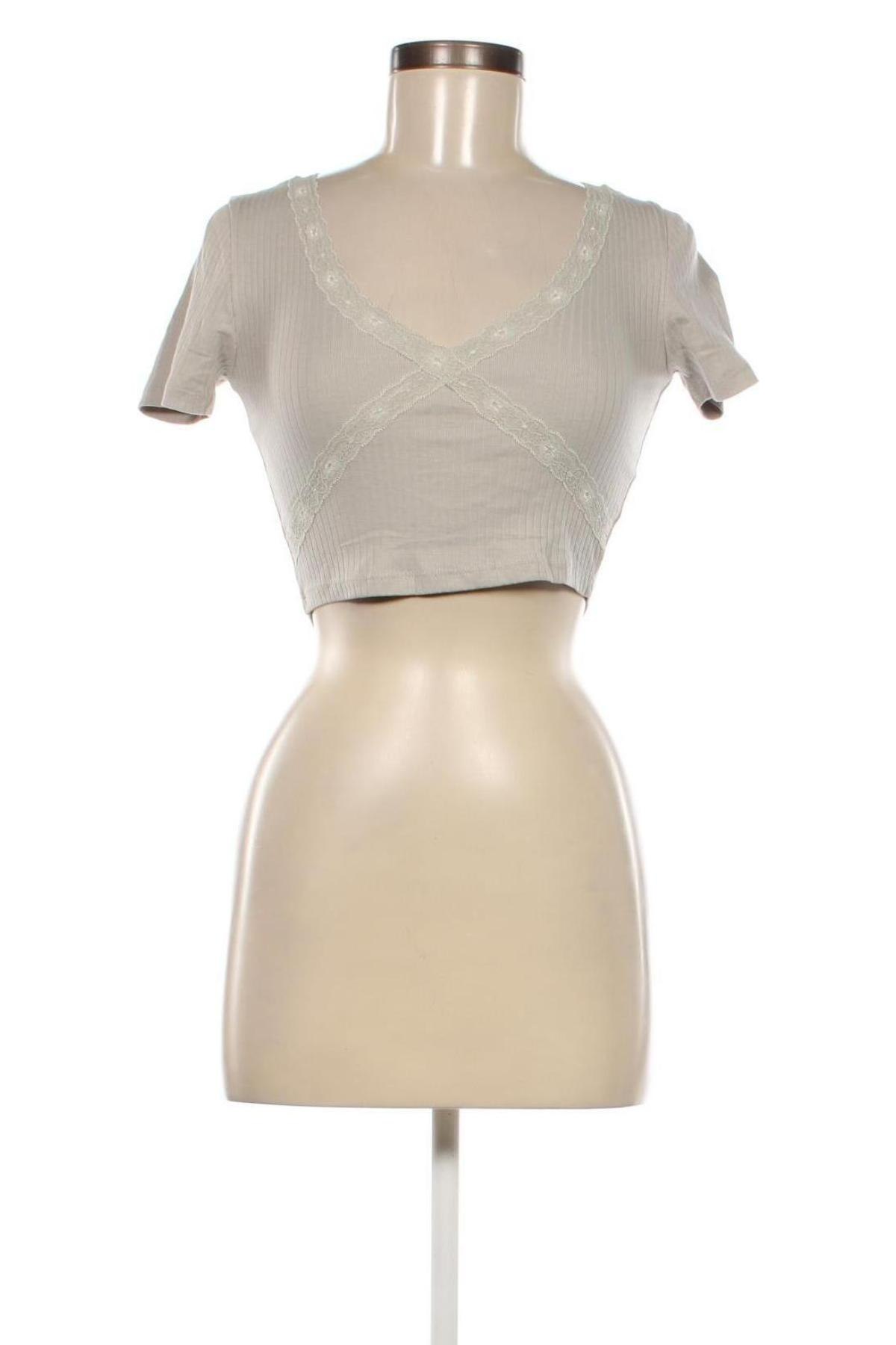 Γυναικεία μπλούζα Tally Weijl, Μέγεθος XS, Χρώμα Γκρί, Τιμή 5,11 €