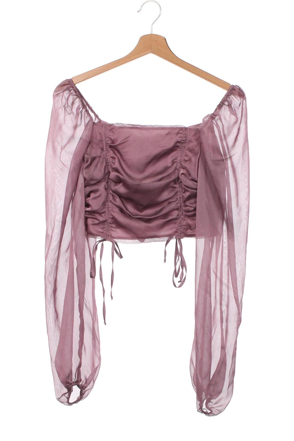 Дамска блуза Trendyol, Размер M, Цвят Лилав, Цена 27,41 лв.