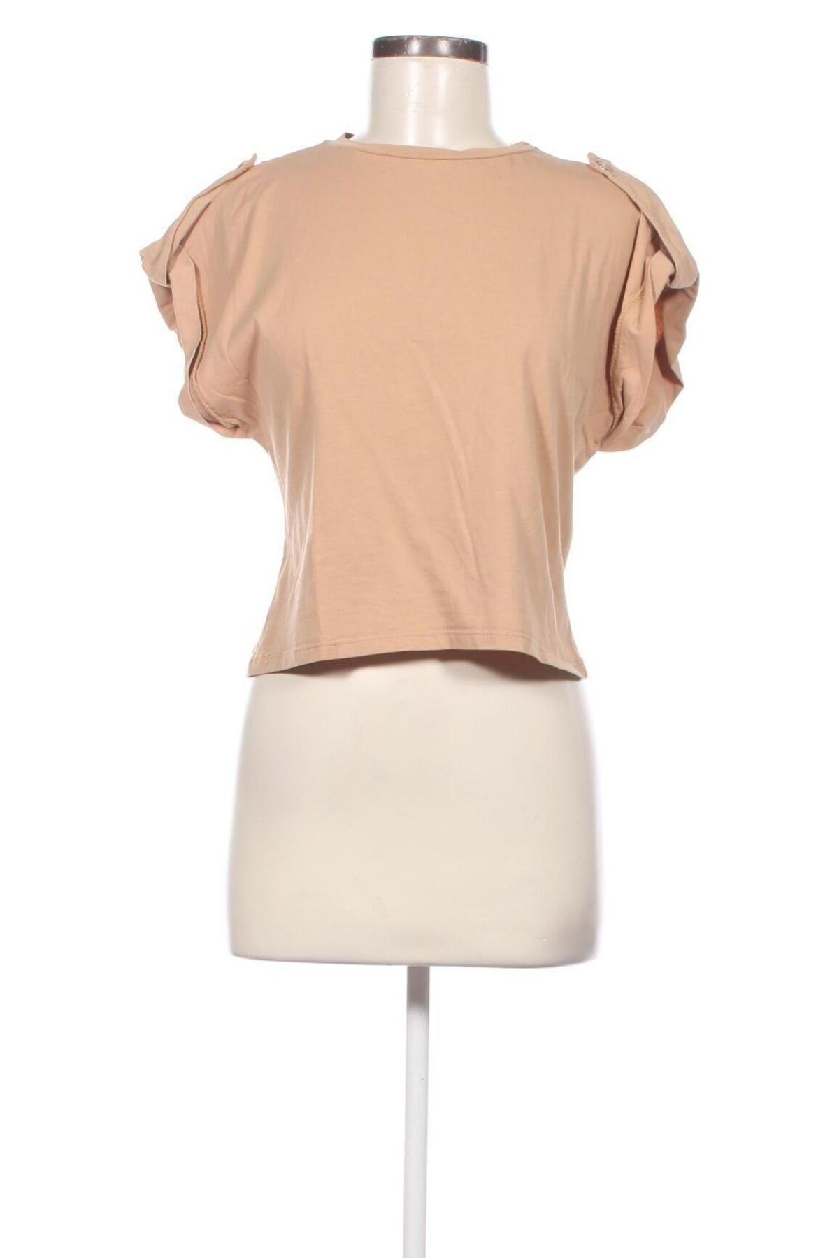 Дамска блуза Trendyol, Размер S, Цвят Кафяв, Цена 24,00 лв.