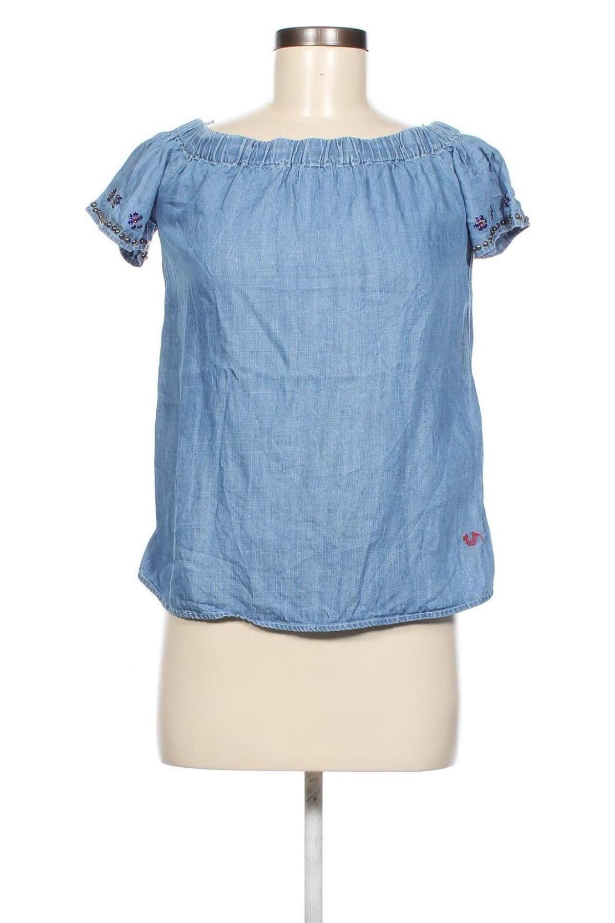 Damen Shirt True Religion, Größe XS, Farbe Blau, Preis 6,62 €