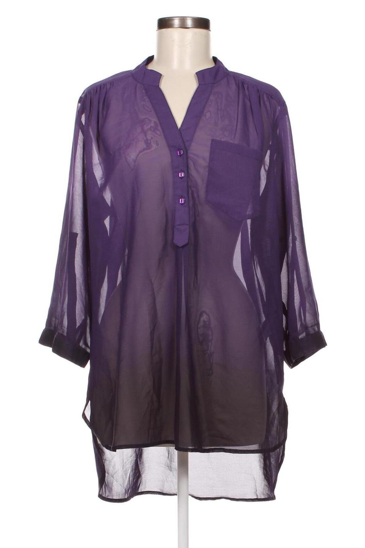Дамска блуза Zhenzi, Размер S, Цвят Лилав, Цена 6,46 лв.