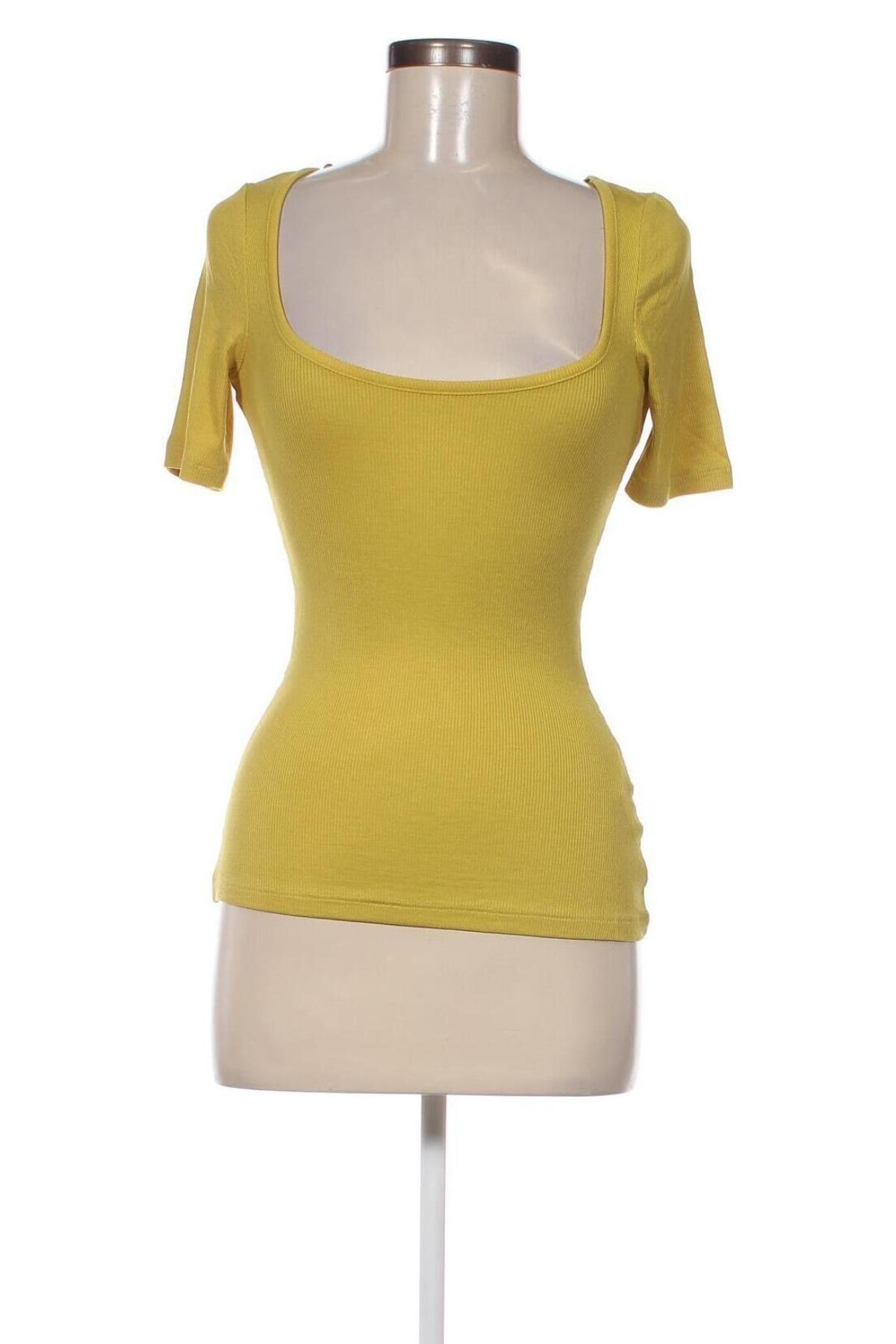 Дамска блуза Zign, Размер XS, Цвят Жълт, Цена 10,80 лв.