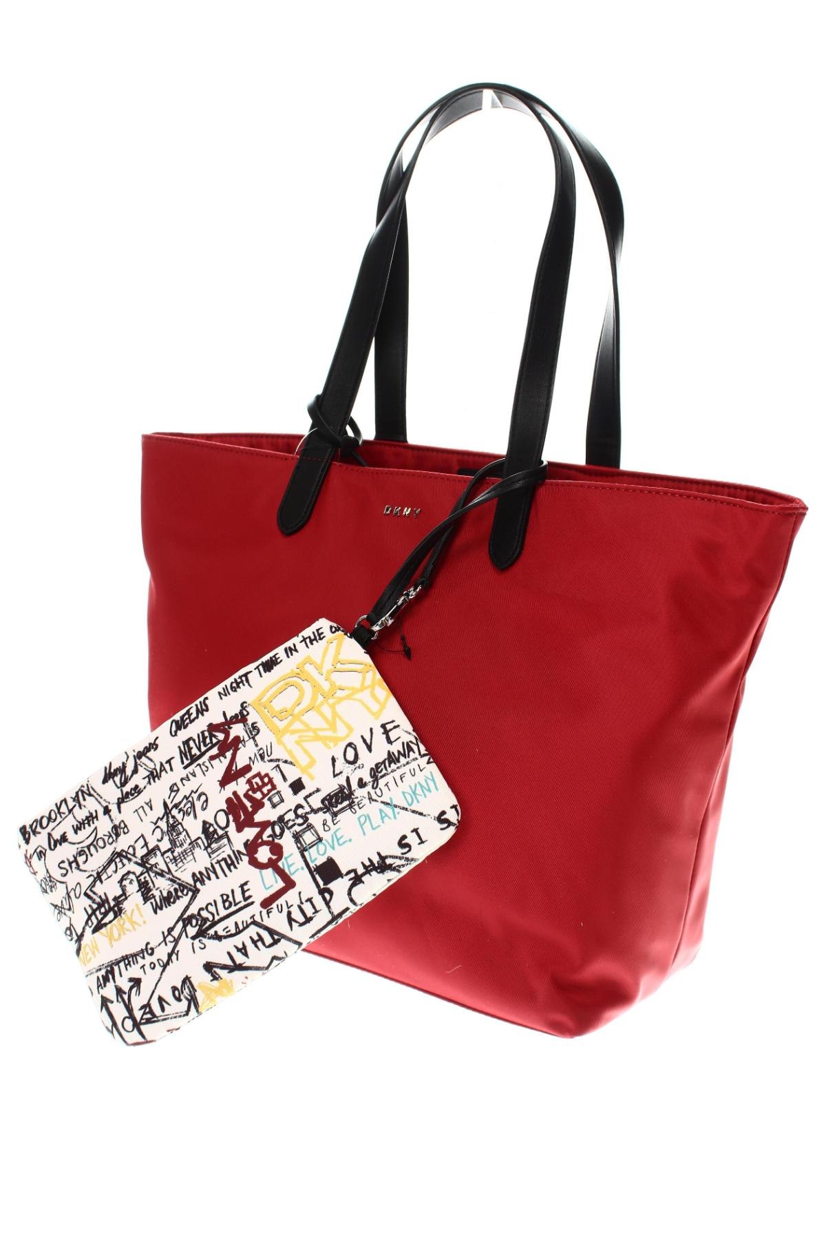 Γυναικεία τσάντα DKNY, Χρώμα Κόκκινο, Τιμή 148,97 €