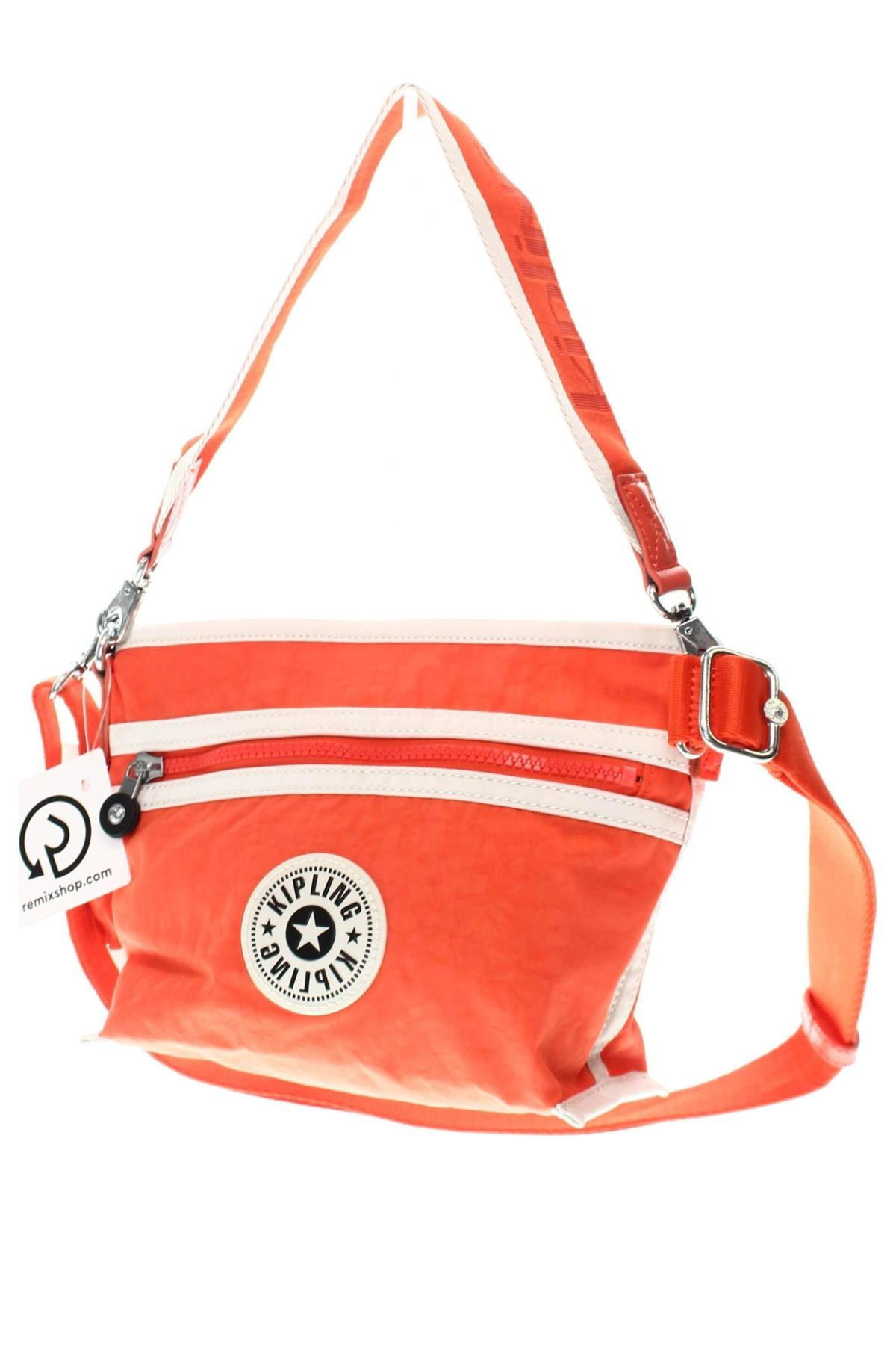 Дамска чанта Kipling, Цвят Оранжев, Цена 47,25 лв.