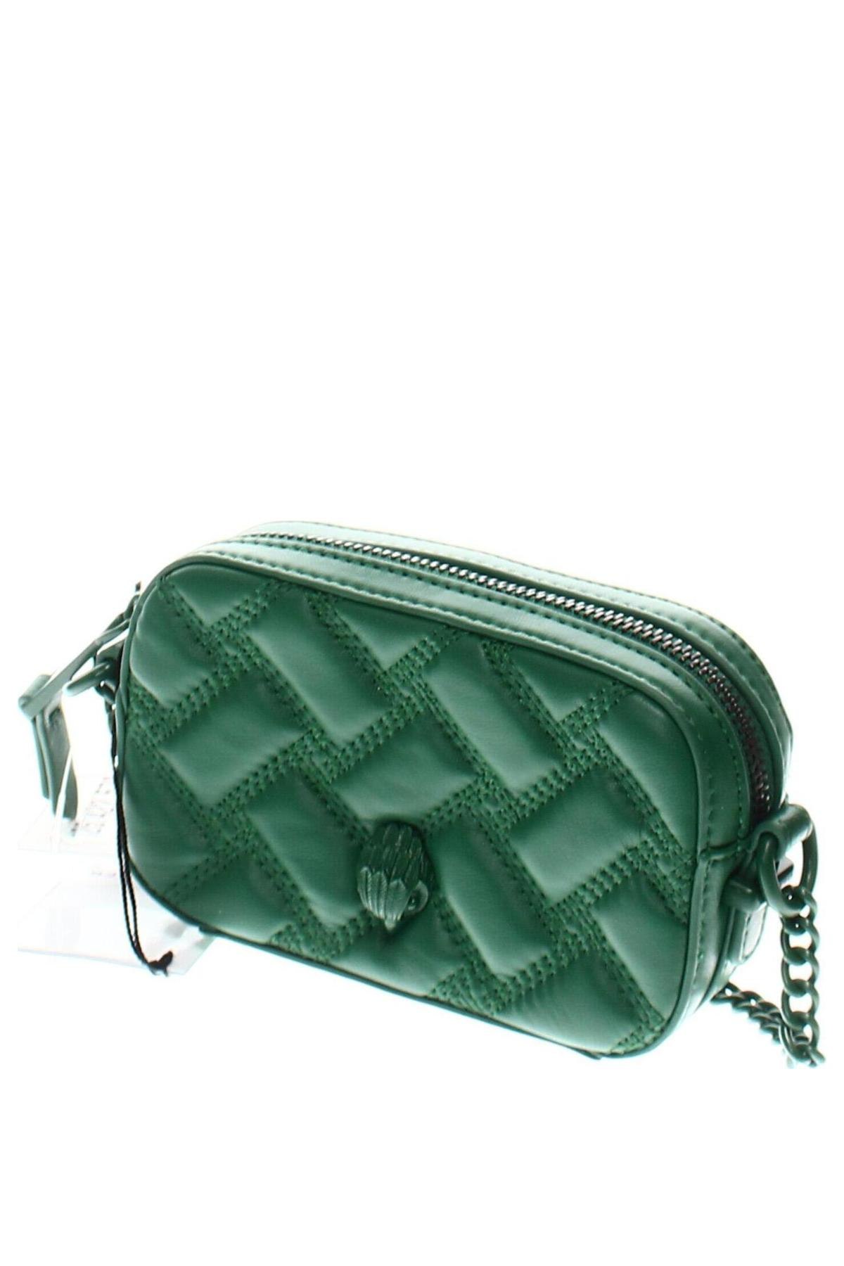 Дамска чанта Kurt Geiger, Цвят Зелен, Цена 456,00 лв.