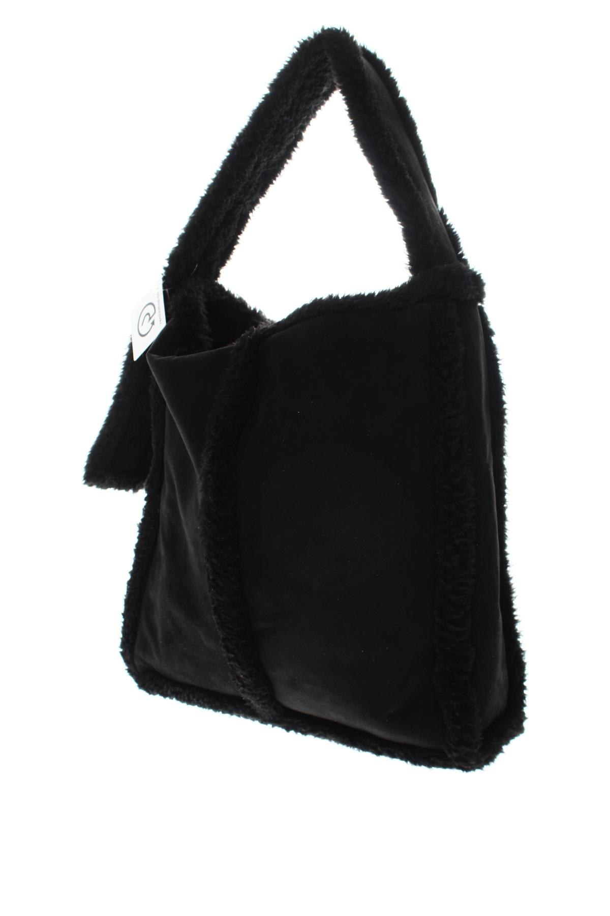 Дамска чанта Weekday, Цвят Черен, Цена 45,67 лв.