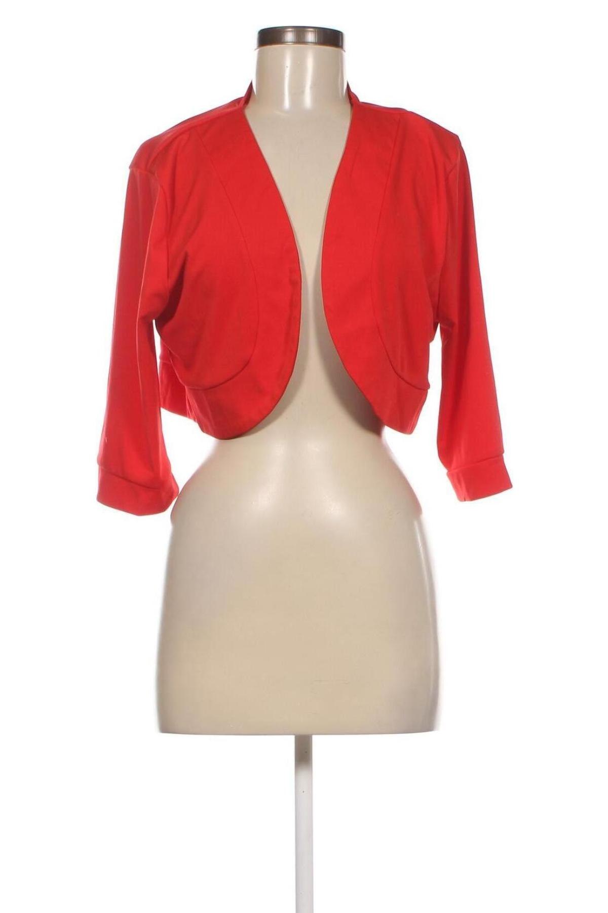 Damen Strickjacke, Größe S, Farbe Rot, Preis € 2,62