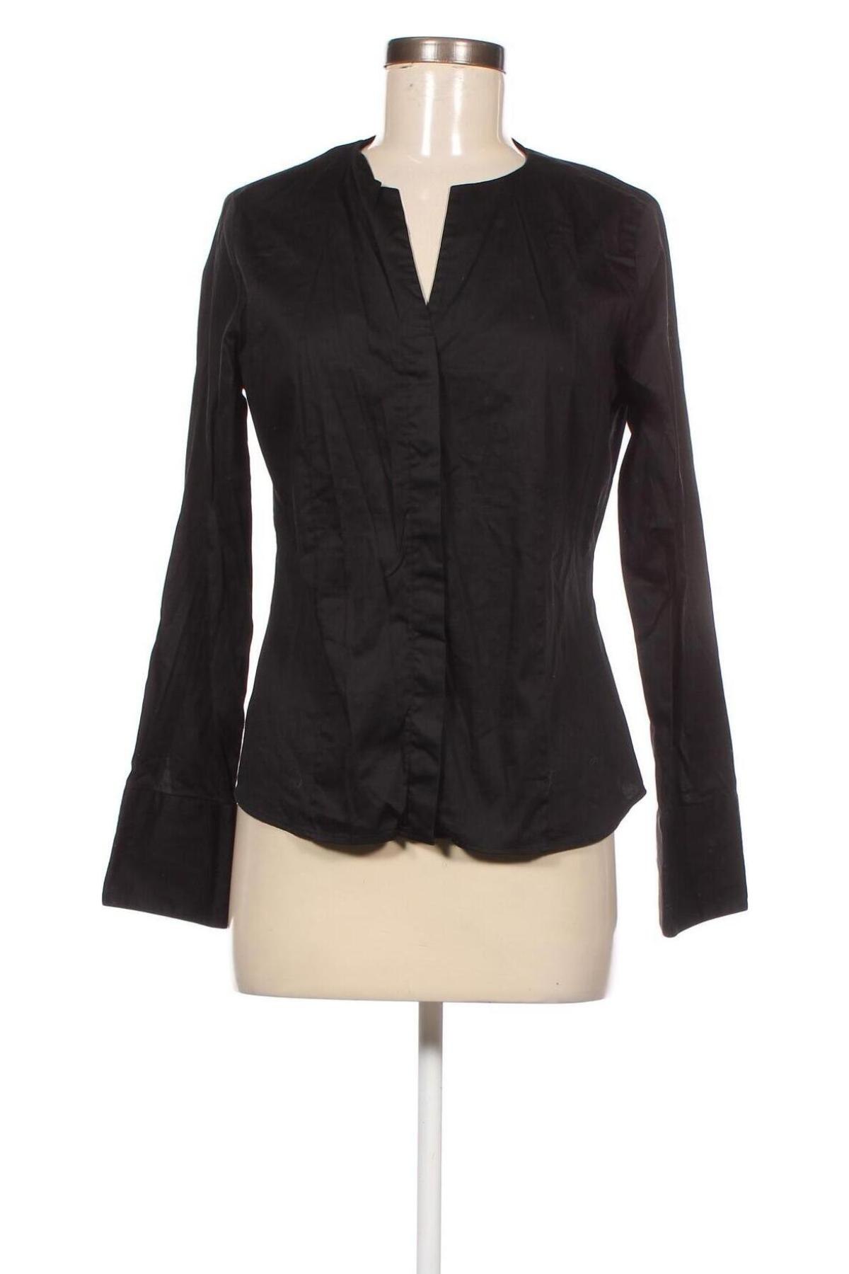 Γυναικείο πουκάμισο Eterna, Μέγεθος M, Χρώμα Μαύρο, Τιμή 8,18 €