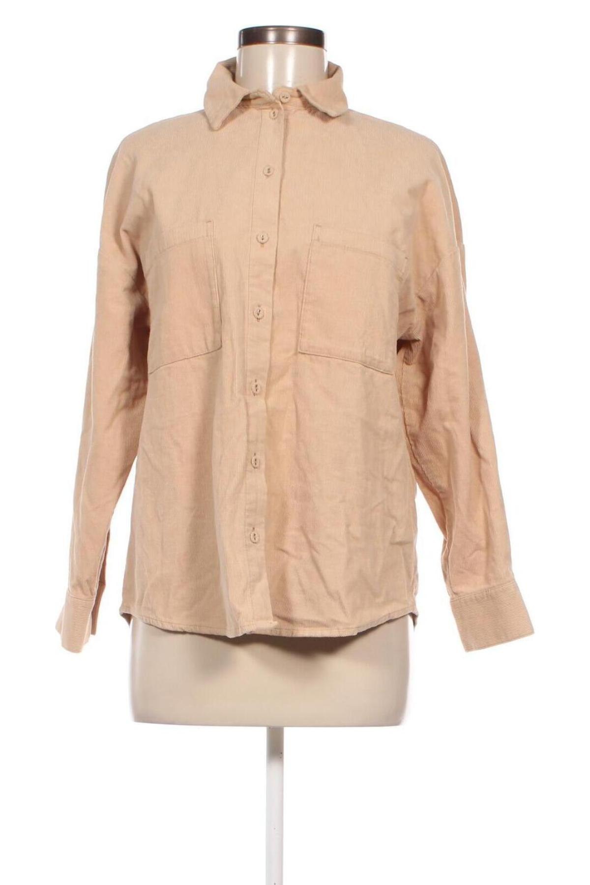 Γυναικείο πουκάμισο H&M Divided, Μέγεθος XXS, Χρώμα Καφέ, Τιμή 3,87 €