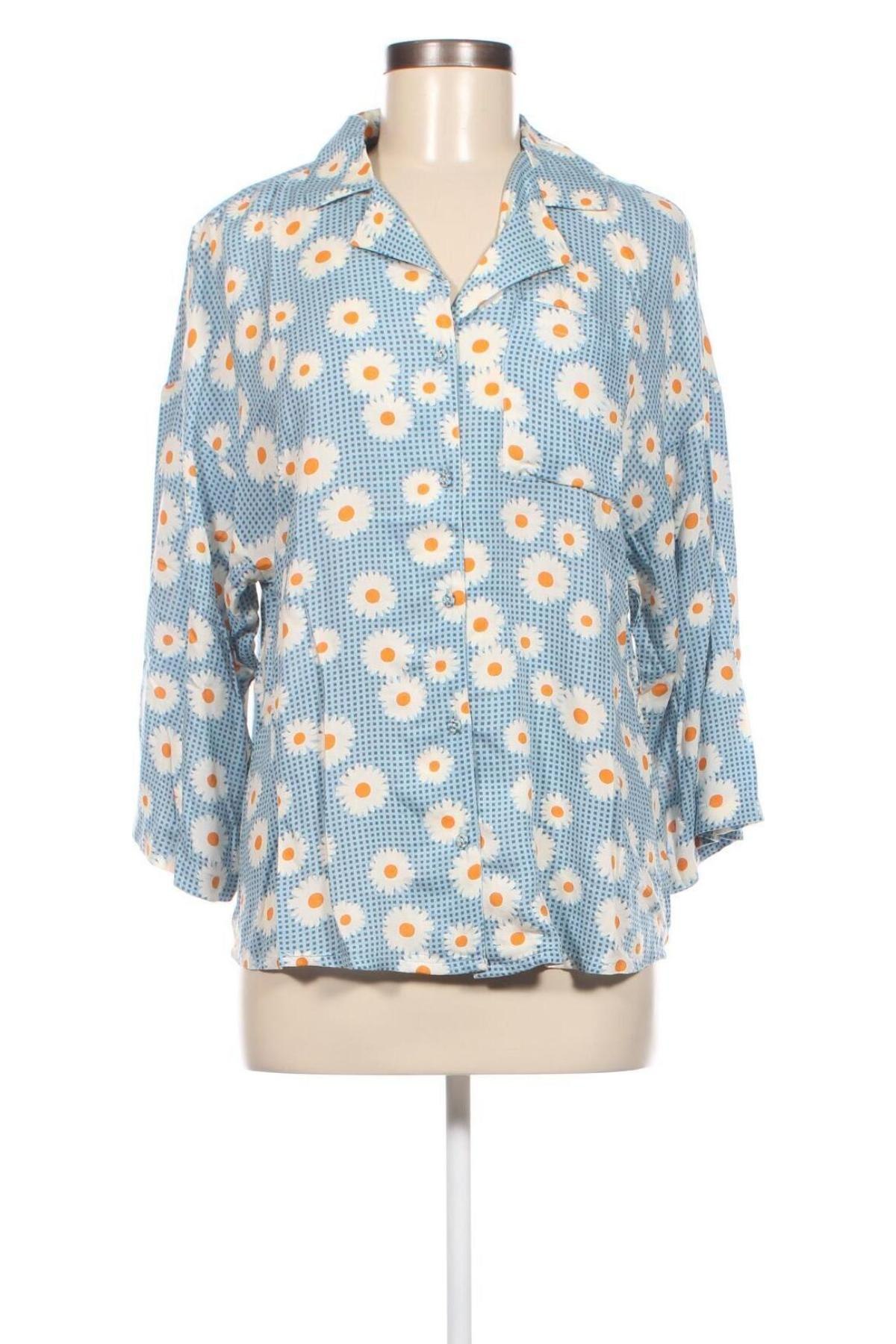 Γυναικείο πουκάμισο ONLY, Μέγεθος XS, Χρώμα Μπλέ, Τιμή 4,95 €