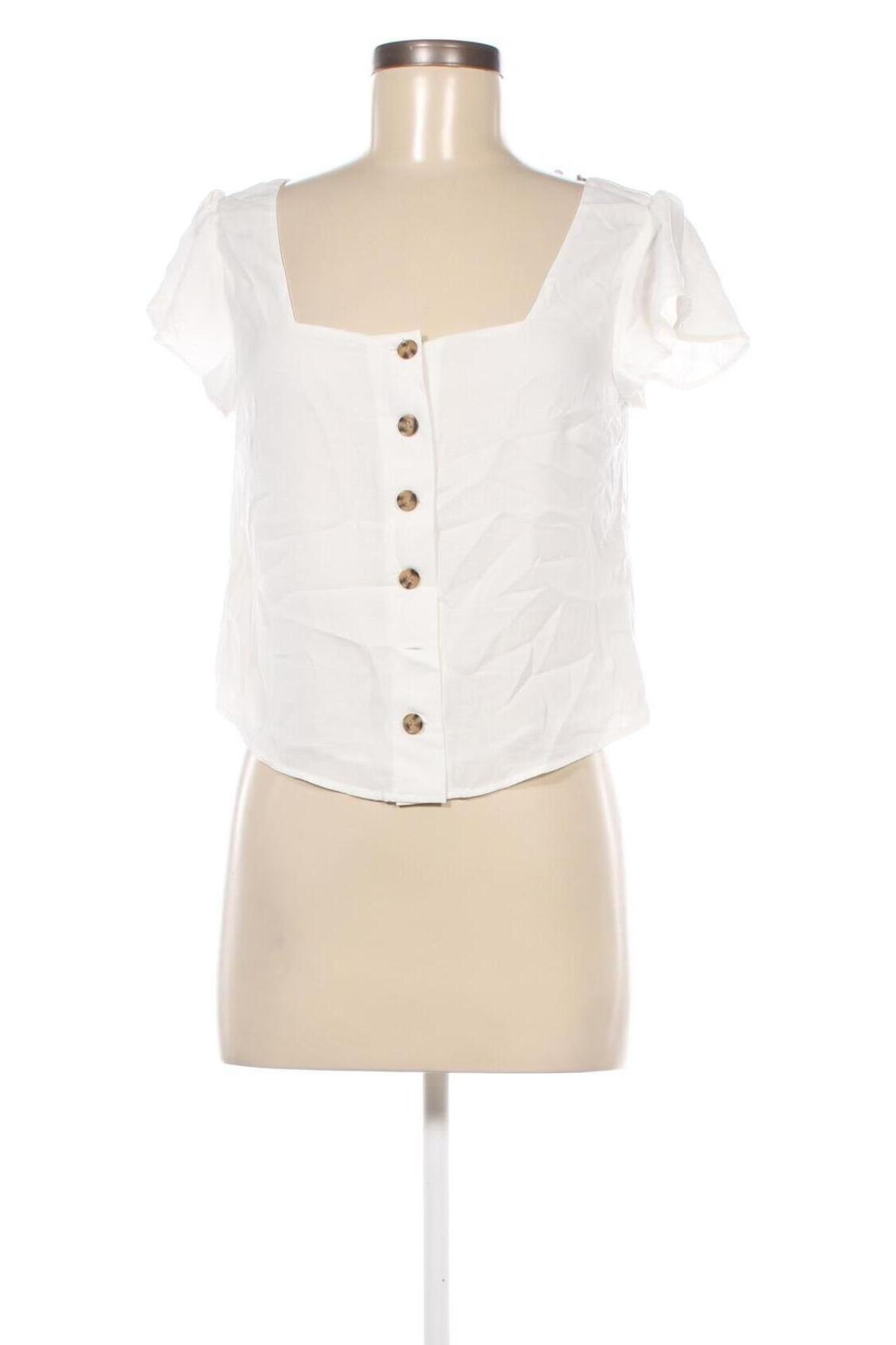 Γυναικείο πουκάμισο Oasis, Μέγεθος S, Χρώμα Λευκό, Τιμή 16,70 €