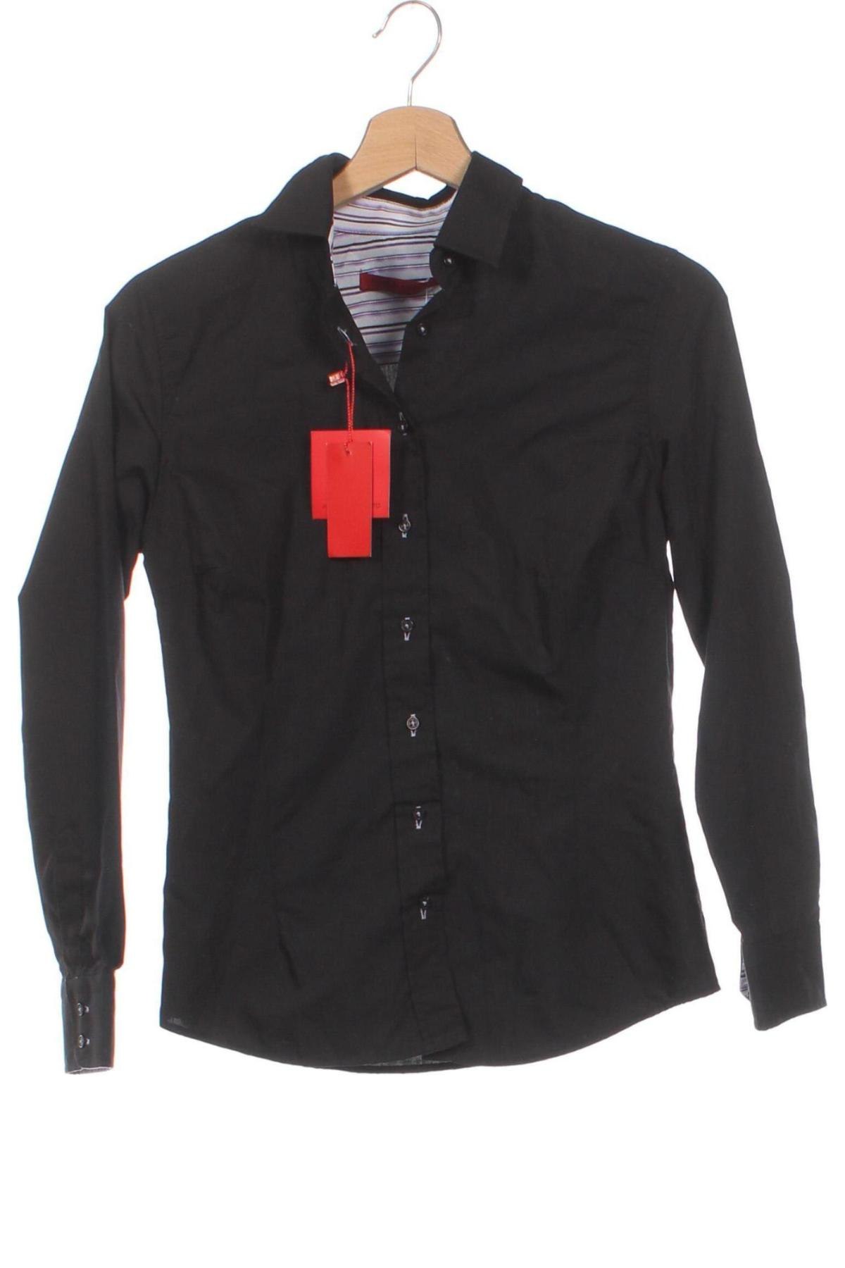 Γυναικείο πουκάμισο Pascal Morabito, Μέγεθος S, Χρώμα Μαύρο, Τιμή 63,09 €