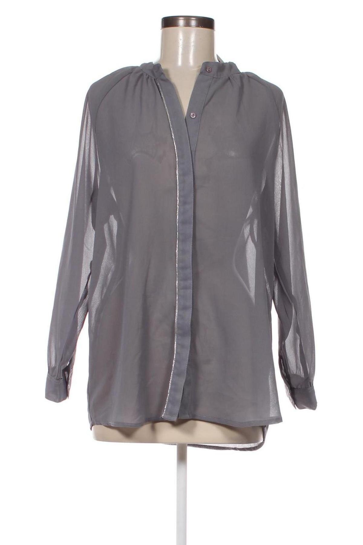 Γυναικείο πουκάμισο Vanting, Μέγεθος L, Χρώμα Γκρί, Τιμή 2,41 €